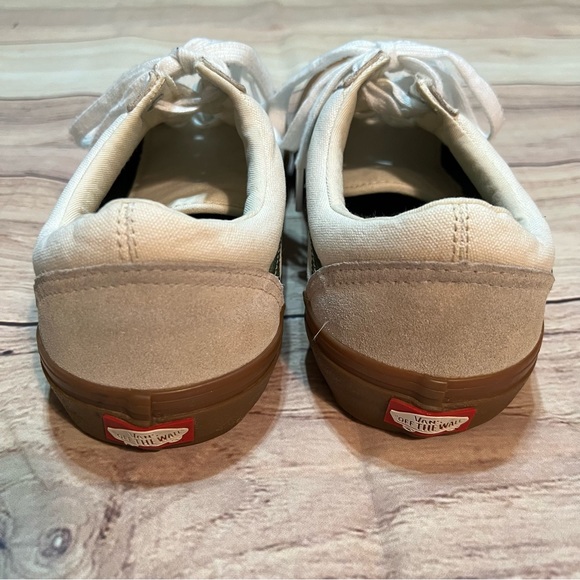 Vans Old Skool Pro Shoes Sneakers Marshmallow/ Alpine - Picture 3 of 7